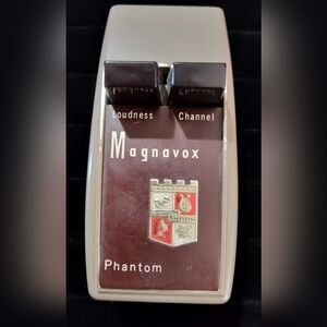 Vintage Magnavox Phantom‎ Remote Control Gold Trim Air Powered Control